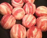 ♪コロコロ簡単♪肉巻きおにぎり♪お弁当に作り方5写真