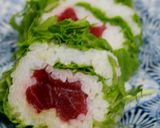 水菜鉄火巻作り方19写真