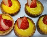 バレンタィンに簡単カスタードタルト♪作り方4写真
