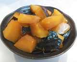 簡単＊濃厚＊田舎の味＊かぼちゃの煮物♪作り方4写真