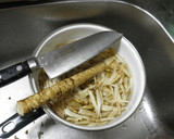 すき焼きアフター　金平ごぼう風作り方3写真