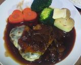 バレンタイン♪ハートのハンバーグ作り方5写真