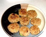 『コマ肉のゴマ焼き』作り方4写真