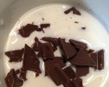 生チョコ風♪簡単♪ミルクチョコ餅作り方3写真
