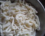 介護食❤うどんのスパゲッティ風！作り方4写真