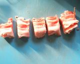 お弁当にも♪豚バラと南瓜の簡単甘酢あえ★作り方3写真