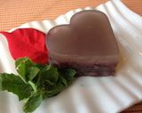 和菓子でバレンタインも♪ハートようかん！作り方4写真