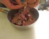 回鍋肉のタレで牛肉の中華炒め作り方1写真