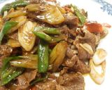 回鍋肉のタレで牛肉の中華炒め作り方7写真