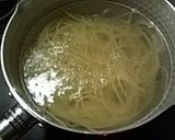 ◆簡単♡ささみのクリームスパゲッティ◆作り方2写真