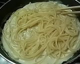 ◆簡単♡ささみのクリームスパゲッティ◆作り方6写真