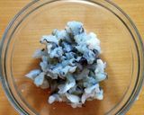 隠れにんじん♪ふわぷり海老カツ作り方1写真