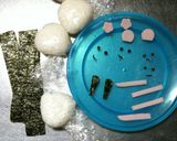 キャラ弁　ひな祭り作り方1写真