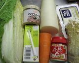 豆乳鍋・練りゴマのタレで♪作り方1写真