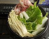 豆乳鍋・練りゴマのタレで♪作り方3写真