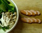 まろやか＊ほうれん草としめじのクリーム煮作り方2写真