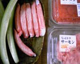贅沢カニ気分？な恵方巻作り方1写真