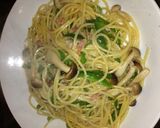 コンソメ味のベーコン＆ピーマンのパスタ作り方6写真