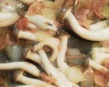 玉ねぎベーコンしめじ大葉の簡単和風ピラフ作り方3写真