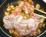 絶品♡まろやか味噌キムチ鍋作り方3写真