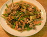 節約おいしい！自家製たれで肉野菜炒め作り方5写真