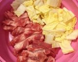 豚バラブロックでさっぱり蒸し作り方2写真