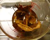 (^^)ポルチーニのクリームパスタ作り方3写真