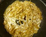 (^^)ポルチーニのクリームパスタ作り方8写真