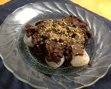 超ヘルシー✿こんにゃくde餡餅風作り方3写真