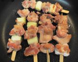 焼き鳥＊塩焼き＊ねぎま＆もも焼き作り方4写真
