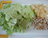キャベツ＊ちくわ＊あげの味噌マヨ和え☆作り方1写真