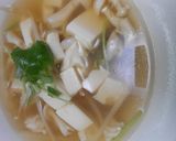 絹ごし豆腐ともやしのコンソメスープ作り方10写真