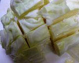 キャベツとシーチキンのソテー作り方1写真
