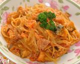 ☆お野菜タップリベーコンのまろやかパスタ作り方6写真