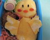 黄色い鳥さんお弁当（幼稚園）（キャラ弁）作り方3写真
