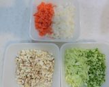 簡単!ヘルシー!お野菜だらけの韓国お粥作り方1写真