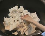 簡単おかず…炒り豆腐作り方1写真