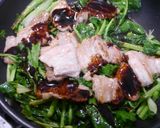 簡単！のらぼう菜と豚バラの回鍋肉作り方6写真