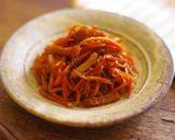 レンジで★にんじんとさつま揚げの甘醤油きんぴら作り方6写真