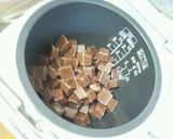 材料3つ！炊飯器を使う生ﾁｮｺ＆ﾄﾘｭﾌ作り方2写真