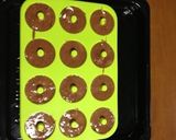 HM使用☆ノンオイルココア焼きドーナツ作り方7写真