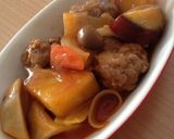 ごぼう団子のヘルシー根菜酢豚。作り方6写真