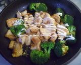 鶏とブロッコリーの中華マヨ炒め作り方6写真