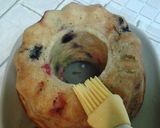 フルーツミックスのブランデーケーキ♪作り方4写真