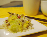 白菜とエノキと一緒に！あさりの酒蒸し作り方9写真