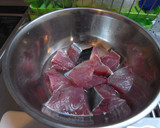 鰤の和風フリッター　梅肉ソース和え作り方3写真