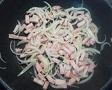 塩麹de茄子トマトベーコンのパスタ♪作り方3写真