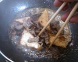 牛肉厚揚げ炒め作り方3写真