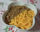 超超簡単！昆布つゆで鶏そぼろ♪作り方4写真