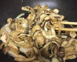塩麹鶏胸肉ときのこの和風カルボナーラ作り方4写真